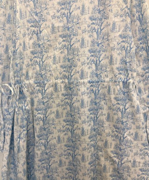 MOOMIN（ムーミン）MOOMIN (ムーミン) kippis パイピングワンピース スカイブルー サイズ:FREEの古着・服飾アイテム