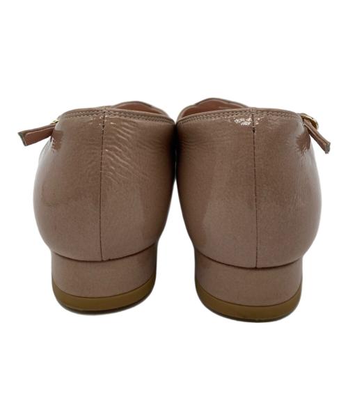 卑弥呼（ヒミコ）卑弥呼 (ヒミコ) 斜めストラップセパレートパンプス ピンク サイズ:23cmの古着・服飾アイテム