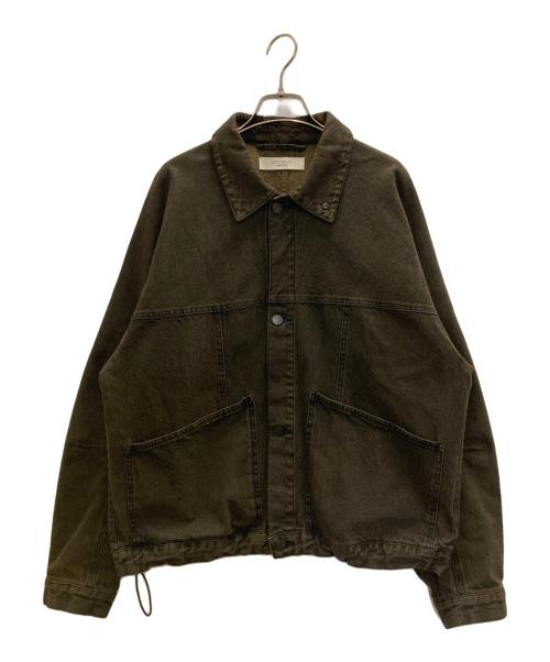 CITY TOKYO（シティートウキョウ）CITY TOKYO (シティートウキョウ) フェードデニムブルゾン ブラック サイズ:1の古着・服飾アイテム