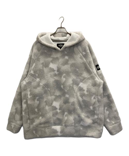 UGG（アグ）UGG (アグ) Dannen Sherpa Hoodie グレー サイズ:XLの古着・服飾アイテム