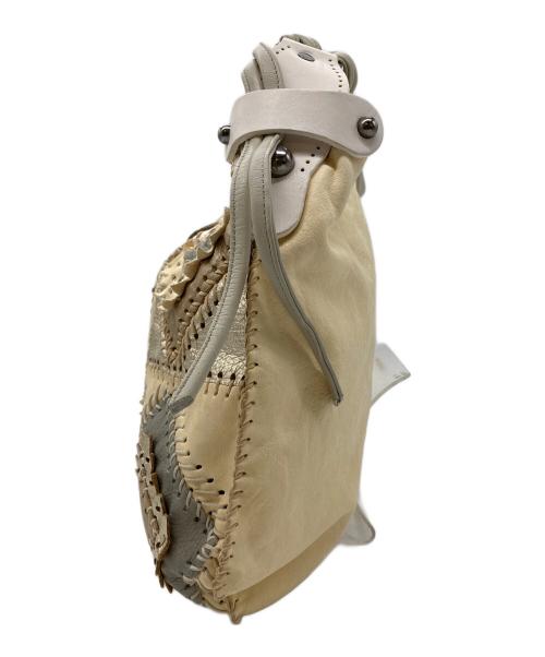 JAMIN PUECH（ジャマンピュエッシュ）JAMIN PUECH (ジャマンピュエッシュ) ワンショルダーバッグ アイボリーの古着・服飾アイテム