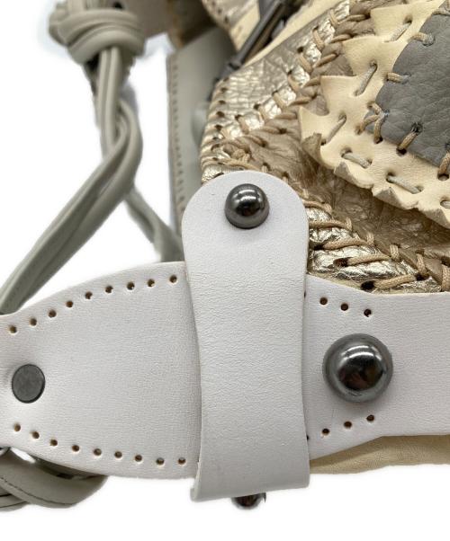 JAMIN PUECH（ジャマンピュエッシュ）JAMIN PUECH (ジャマンピュエッシュ) ワンショルダーバッグ アイボリーの古着・服飾アイテム