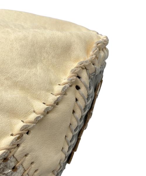 JAMIN PUECH（ジャマンピュエッシュ）JAMIN PUECH (ジャマンピュエッシュ) ワンショルダーバッグ アイボリーの古着・服飾アイテム