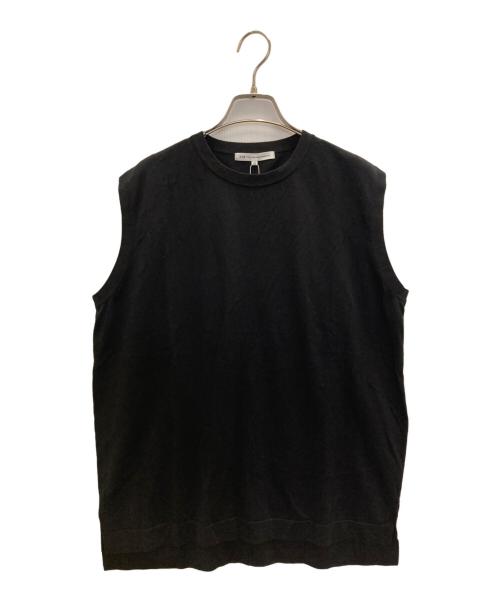 23区（ニジュウサンク）23区 (ニジュウサンク) スビンハイツイストコットン ノースリーブ ニット ブラック サイズ:38 未使用品の古着・服飾アイテム