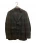 THE GIGI（ザ・ジジ）の古着「DEGAS2 ブラックウォッチ ピークドラベルジャケット」｜グリーン