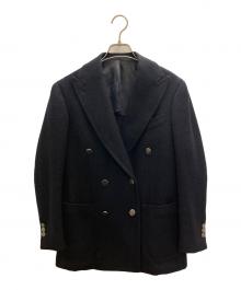 RING JACKET（リングジャケット）の古着「ウール ダブルジャケット」｜ネイビー