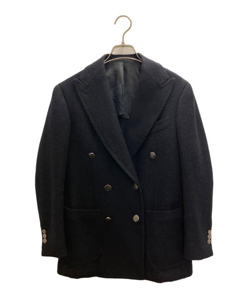 RING JACKET（リングジャケット）RING JACKET (リングジャケット) ウール ダブルジャケット ネイビー サイズ:記載無しの古着・服飾アイテム