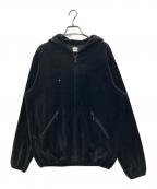 POST O'ALLSポストオーバーオールズ）の古着「E-Z Hoodie 2」｜チャコールグレー