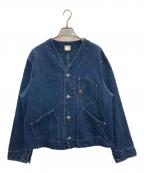 POST O'ALLSポストオーバーオールズ）の古着「Stoker's Jacket」｜インディゴ