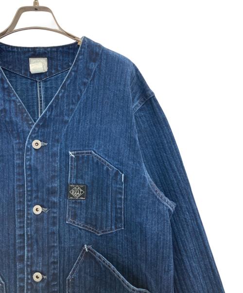 POST O'ALLS（ポストオーバーオールズ）POST O'ALLS (ポストオーバーオールズ) Stoker's Jacket インディゴ サイズ:Mの古着・服飾アイテム