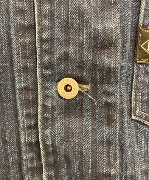 POST O'ALLS（ポストオーバーオールズ）POST O'ALLS (ポストオーバーオールズ) Stoker's Jacket インディゴ サイズ:Mの古着・服飾アイテム