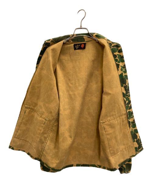 bullseye bill（ブルズアイビル）Bullseye bill (ブルズアイビル) 60s ダックハンターカモハンティングジャケット オリーブ サイズ:記載無しの古着・服飾アイテム