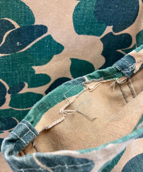 bullseye bill（ブルズアイビル）Bullseye bill (ブルズアイビル) 60s ダックハンターカモハンティングジャケット オリーブ サイズ:記載無しの古着・服飾アイテム