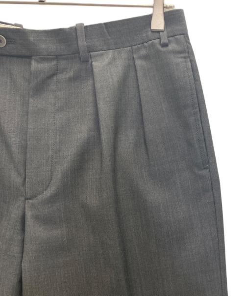 BERNARD ZINS（ベルナール ザンス）BERNARD ZINS (ベルナール ザンス) BAC J ウールスラックス グレー サイズ:40の古着・服飾アイテム