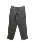 BERNARD ZINS (ベルナール ザンス) BAC J ウールスラックス グレー サイズ:40：17000円
