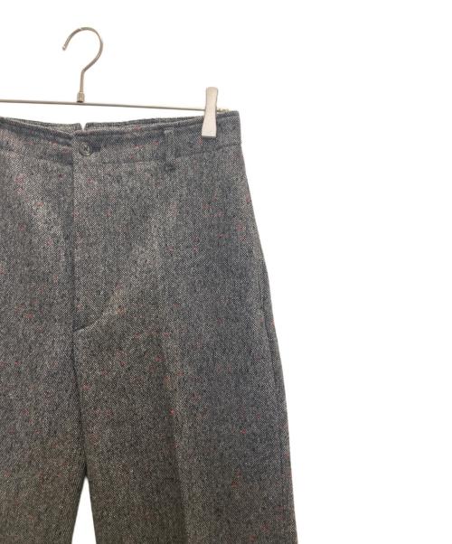 BERNARD ZINS（ベルナール ザンス）BERNARD ZINS (ベルナール ザンス) SPENDER ホームスパンスラックス グレー サイズ:38の古着・服飾アイテム