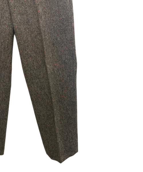 BERNARD ZINS（ベルナール ザンス）BERNARD ZINS (ベルナール ザンス) SPENDER ホームスパンスラックス グレー サイズ:38の古着・服飾アイテム