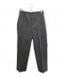 BERNARD ZINS（ベルナール ザンス）の古着「SPENDER ホームスパンスラックス」｜グレー