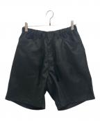 POST O'ALLSポストオーバーオールズ）の古着「E-Z Chinois De Luxe Shorts」｜ブラック