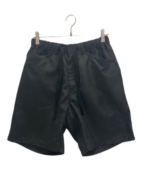 POST O'ALLS（ポストオーバーオールズ）POST O'ALLS (ポストオーバーオールズ) E-Z Chinois De Luxe Shorts ブラック サイズ:Mの古着・服飾アイテム