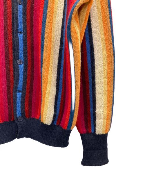 FANNI LEMMERMAYER（ファンニ レママイヤー）FANNI LEMMERMAYER (ファンニ レママイヤー) ALPACA BORDER CARDIGAN マルチカラー サイズ:記載無しの古着・服飾アイテム