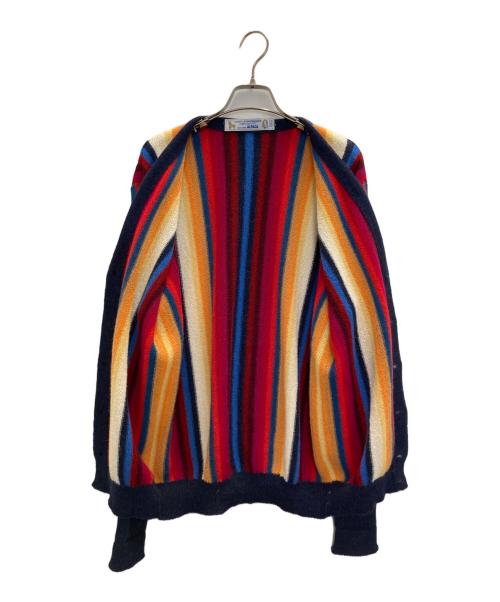 FANNI LEMMERMAYER（ファンニ レママイヤー）FANNI LEMMERMAYER (ファンニ レママイヤー) ALPACA BORDER CARDIGAN マルチカラー サイズ:記載無しの古着・服飾アイテム