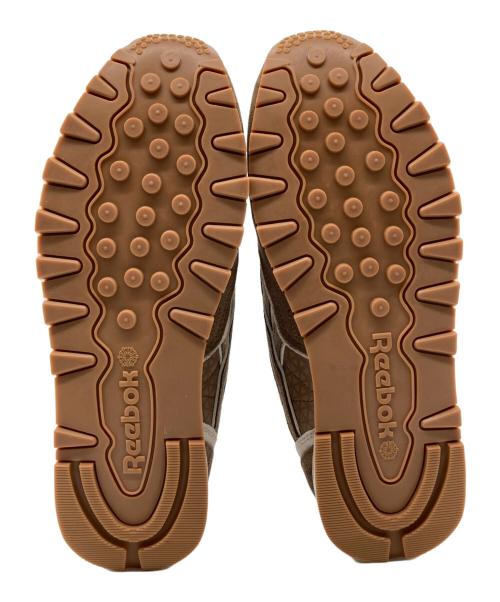 WHITE MOUNTAINEERING（ホワイトマウンテ二アニング）WHITE MOUNTAINEERING (ホワイトマウンテ二アニング) REEBOK (リーボック) CLASSIC LEATHER ブラウン サイズ:27 未使用品の古着・服飾アイテム