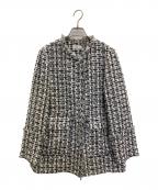 IENAイエナ）の古着「Marin Tweed ジャケット」｜ネイビー