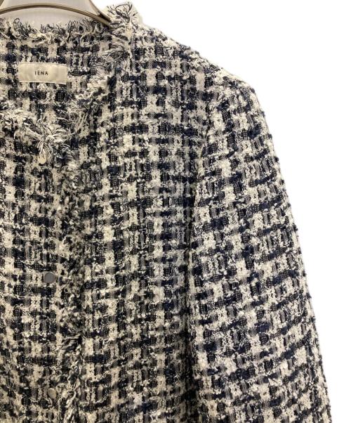 IENA（イエナ）IENA (イエナ) Marin Tweed ジャケット ネイビー サイズ:FREE 未使用品の古着・服飾アイテム