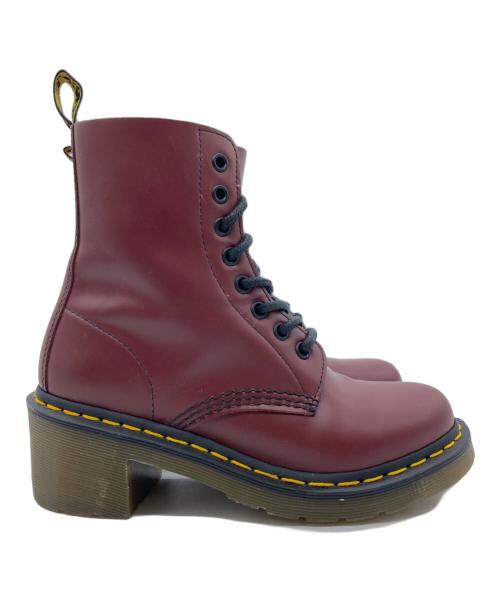 Dr.Martens（ドクターマーチン）Dr.Martens (ドクターマーチン) 8ホールブーツ レッド サイズ:37の古着・服飾アイテム