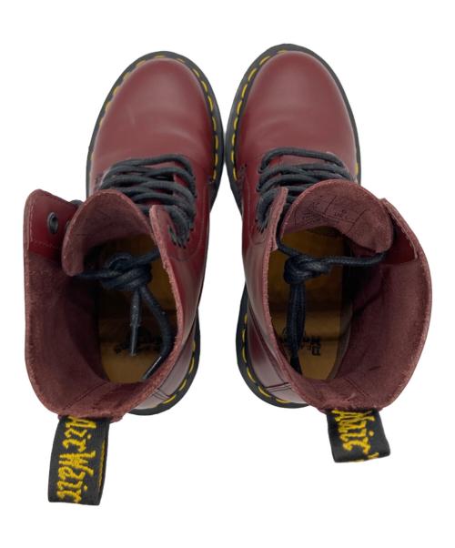 Dr.Martens（ドクターマーチン）Dr.Martens (ドクターマーチン) 8ホールブーツ レッド サイズ:37の古着・服飾アイテム