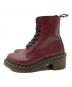 Dr.Martens (ドクターマーチン) 8ホールブーツ レッド サイズ:37：9000円