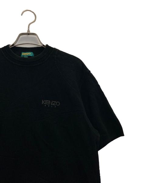 KENZO GOLF（ケンゾー ゴルフ）KENZO GOLF (ケンゾー ゴルフ) 半袖カットソー ブラック サイズ:3の古着・服飾アイテム
