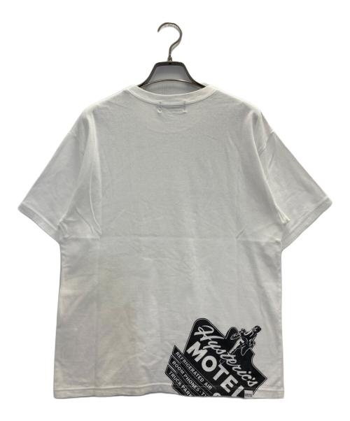 Hysteric Glamour（ヒステリックグラマー）Hysteric Glamour (ヒステリックグラマー) SCRATCH T-SHIRTS ホワイト サイズ:Sの古着・服飾アイテム