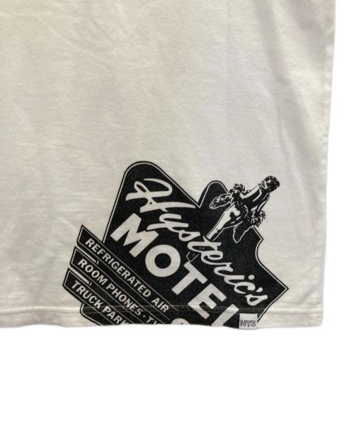 Hysteric Glamour（ヒステリックグラマー）Hysteric Glamour (ヒステリックグラマー) SCRATCH T-SHIRTS ホワイト サイズ:Sの古着・服飾アイテム