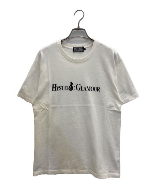 Hysteric Glamour（ヒステリックグラマー）Hysteric Glamour (ヒステリックグラマー) HG LOGOTYPE Tシャツ ホワイト サイズ:Sの古着・服飾アイテム