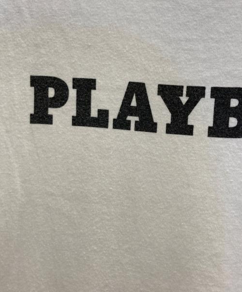 Hysteric Glamour（ヒステリックグラマー）Hysteric Glamour (ヒステリックグラマー) PLAY BOY (プレイボーイ) HYS RABBIT HEAD プリント Tシャツ ホワイト サイズ:Sの古着・服飾アイテム