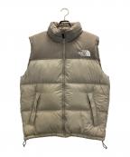 THE NORTH FACEザ ノース フェイス）の古着「ヌプシベスト」｜ベージュ