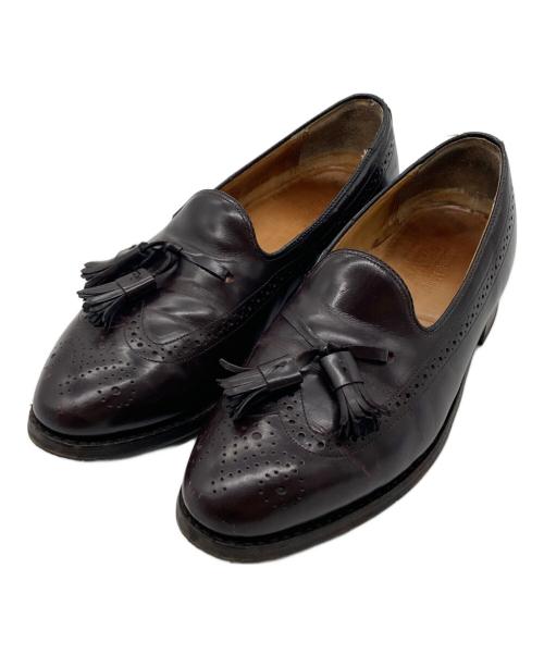 Johnston&Murphy OPTIMA（ジョンソンアンドマーフィーオプティマ）Johnston&Murphy OPTIMA (ジョンソンアンドマーフィーオプティマ) タッセルローファー ブラウン サイズ:9-10の古着・服飾アイテム