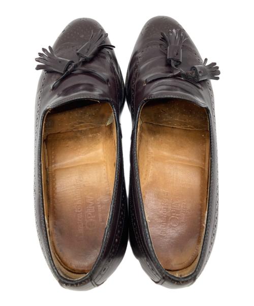 Johnston&Murphy OPTIMA（ジョンソンアンドマーフィーオプティマ）Johnston&Murphy OPTIMA (ジョンソンアンドマーフィーオプティマ) タッセルローファー ブラウン サイズ:9-10の古着・服飾アイテム