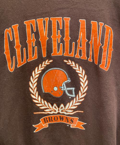 ArteX（アルテックス）ArteX (アルテックス) NFL CLEVELAND BROWNS SWEAT ブラウン サイズ:XLの古着・服飾アイテム