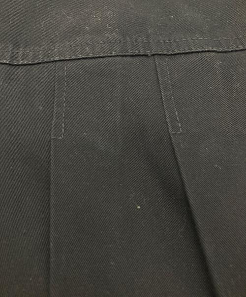 BURBERRY BLUE LABEL（バーバリーロンドンブルーレーベル）BURBERRY BLUE LABEL (バーバリーロンドンブルーレーベル) ウエストダブルベルトプリーツミニスカート ブラック サイズ:38の古着・服飾アイテム