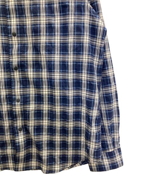 THE NORTH FACE（ザ ノース フェイス）THE NORTH FACE (ザ ノース フェイス) L/S Nevada SHIRT ネイビー サイズ:Ⅼの古着・服飾アイテム