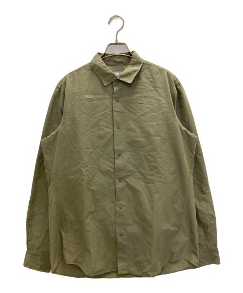 THE NORTH FACE（ザ ノース フェイス）THE NORTH FACE (ザ ノース フェイス) シャツ グリーン サイズ:Ⅼの古着・服飾アイテム