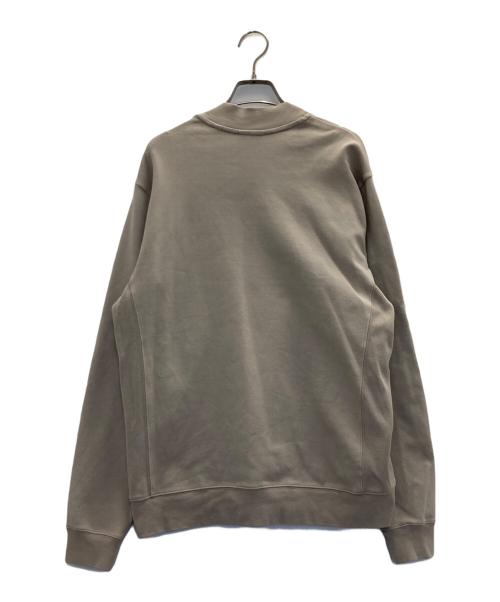 KITH（キス）KITH (キス) ロゴ刺繍ハイネックスウェット ベージュ サイズ:Sの古着・服飾アイテム