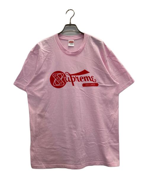 SUPREME（シュプリーム）SUPREME (シュプリーム) Records Tee ピンク サイズ:Lの古着・服飾アイテム