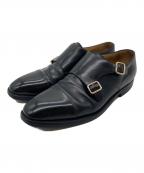 ENZO BONAFE×BEAMSエンツォボナフェ×ビームス）の古着「ダブルモンクストラップシューズ」｜ブラック