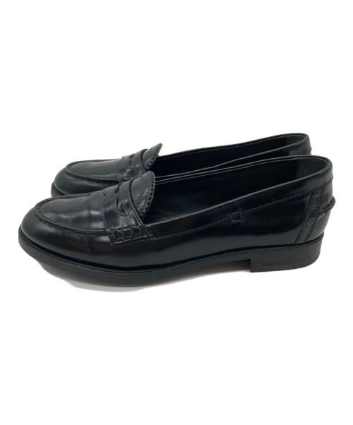 TOD'S（トッズ）TOD'S (トッズ) コインローファー ブラック サイズ:23.5の古着・服飾アイテム