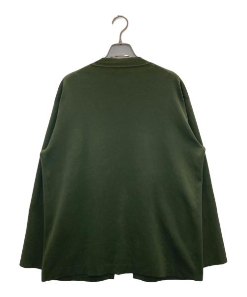 CABAN（キャバン）CABAN (キャバン) Vネックカーディガン グリーン サイズ:Ⅿの古着・服飾アイテム