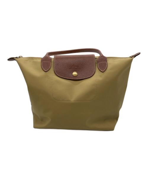 LONGCHAMP（ロンシャン）LONGCHAMP (ロンシャン) ル プリアージュ Mショルダーバッグ オリーブの古着・服飾アイテム